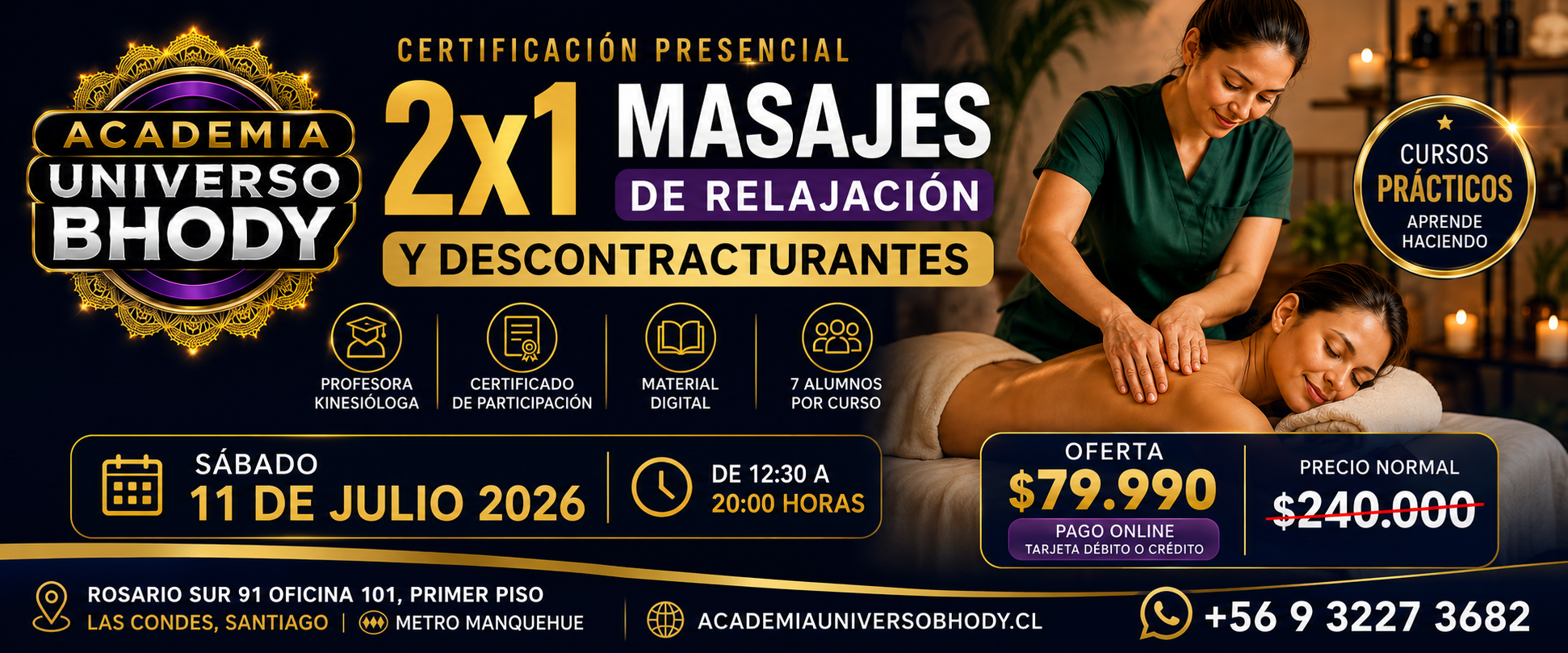 cursos sabado 11 de julio
